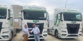Logística Noriega actualiza su flota con 30 nuevos camiones MAN TGX 510 operados por Fraikin