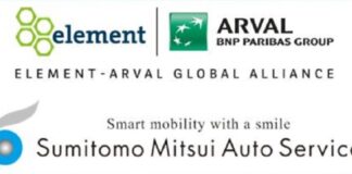 Sumitomo se suma al acuerdo global de Arval y Element para gestionar una flota de 4,4 millones de vehículos en 56 países