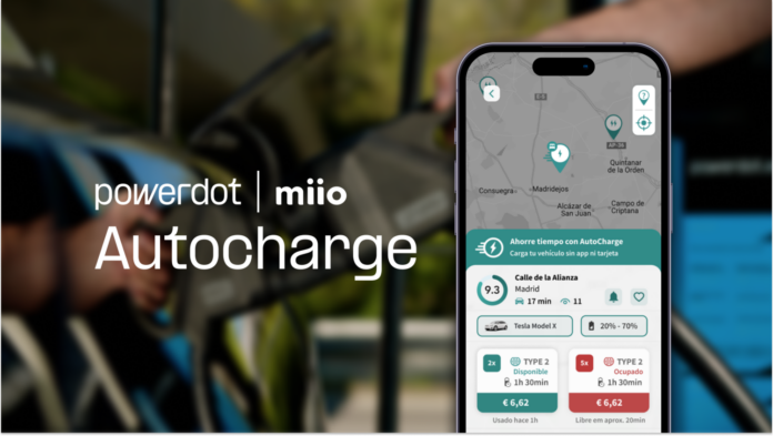 Powerdot y Miio lanzan Autocharge