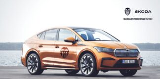 Skoda renueva como coche oficial del Valencia CF