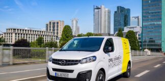 Opel entrega una flota de 16 Vivaro-e Hydrogen a la constructora holandesa Scholman
