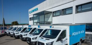 Ford Pro entrega una flota de 90 unidades del Transit EcoBlue Hybrid a Aquaservice