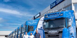 La flota de Trans-SEV crece con la incorporación de 42 nuevos camiones Scania Super