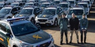 Tras 676 incorporaciones en 2023, Guardia Civil acaba el año sumando 112 unidades del «mejor coche» para sus operativos
