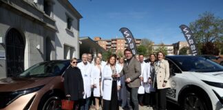 Nissan cede una flota eléctrica a la Consejería de Salud de Castilla y León para reforzar la asistencia médica en Ávila