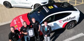 Webfleet registra el viaje más largo de un eléctrico con una única carga: más de 915 km por carreteras convencionales