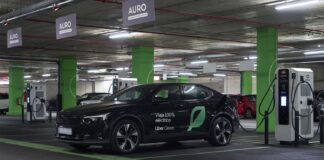 Repsol, Uber, Caleido y Auro se alían para crear un hub de recarga que mejore la productividad de los VTC eléctricos