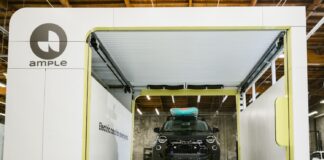 Ample y Stellantis (Free2Move) colaboran para implantar en Madrid estaciones de intercambio de baterías para VE