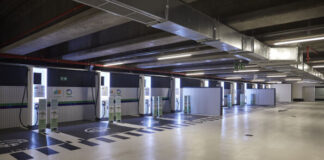Nuevo hub de recarga para eléctricos en pleno centro de Madrid con 40 cargadores de alta potencia disponibles