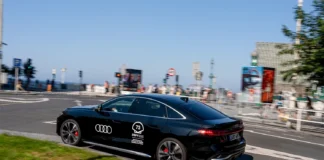 Una flota de 38 Audi electrificados brillará entre las estrellas del Festival de San Sebastián