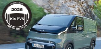 Kia logra el Van of the Year 2026 con el PV5, su primera furgoneta eléctrica