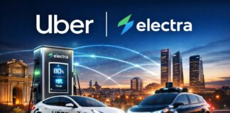 Uber acelera su giro eléctrico en Madrid con Electra como socio estratégico y la vista puesta en los robotaxis