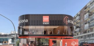 Acciona abrirá una macroelectrolinera en Madrid en plena Castellana, frente a las Cuatro Torres